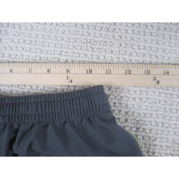 Jordan Sweatpants Youth Boys Medium Gray Yellow Jumpman Logo‎ Pants Athletic - Picture 9 of 10